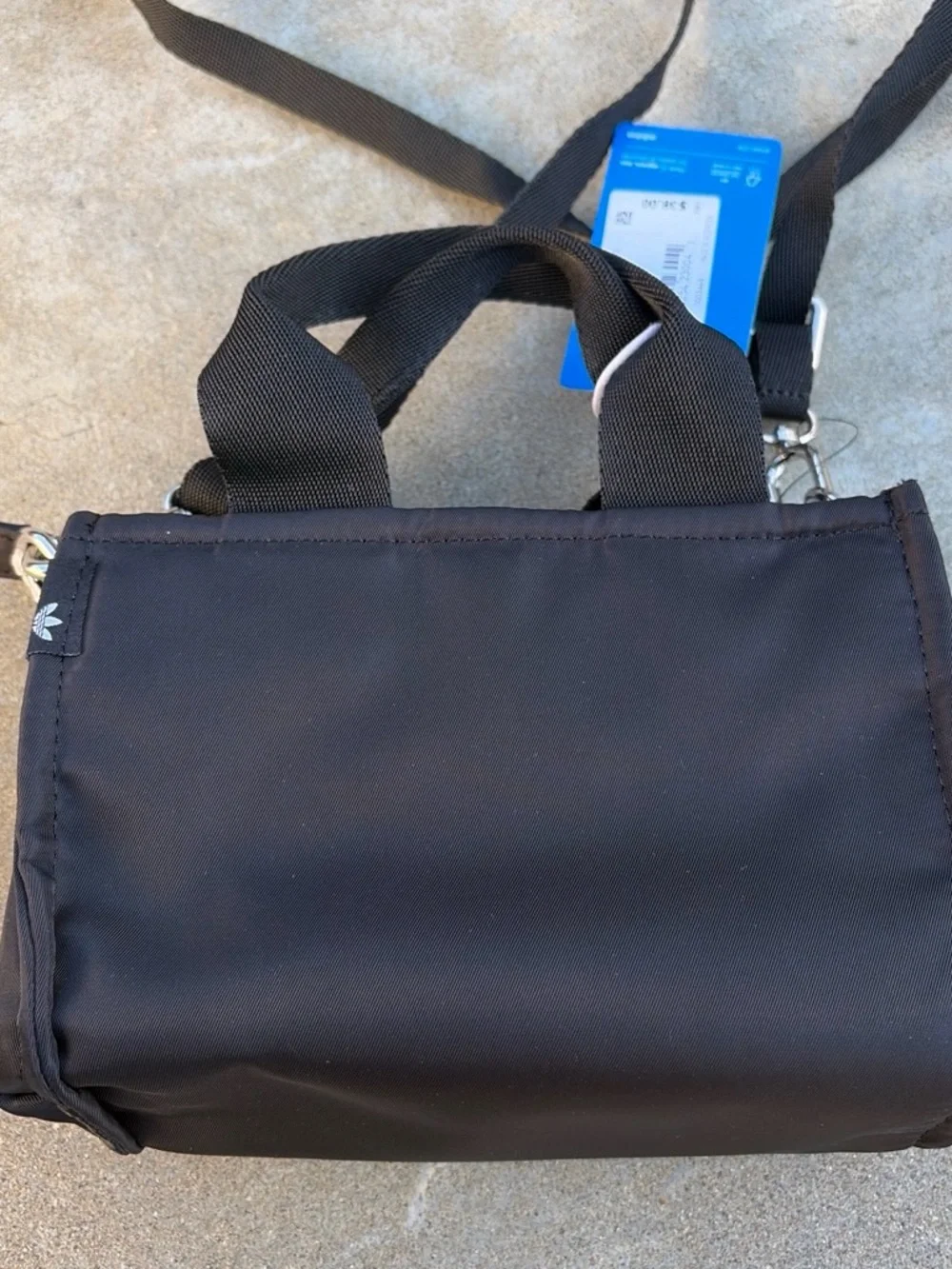 NWT adidas Originals Micro Mini Tote Bag in Black JL4073